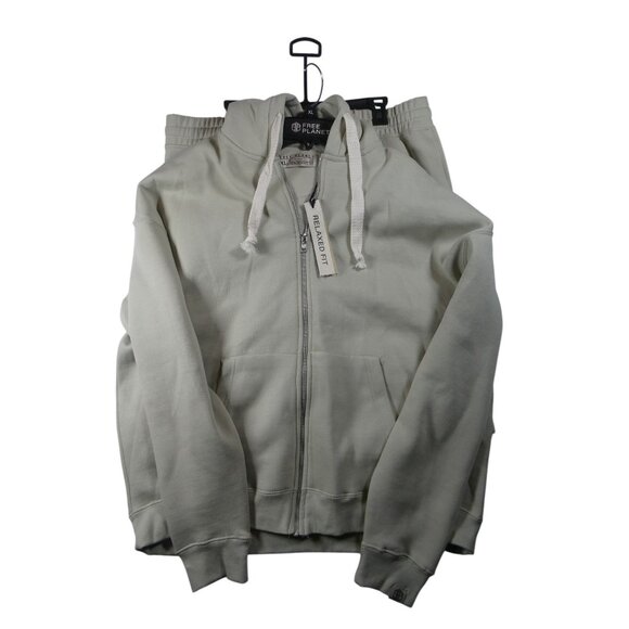 Free Planet Men's 2PC Hoodie & Shorts Set Celadon Tint Size XL - Picture 1 of 7